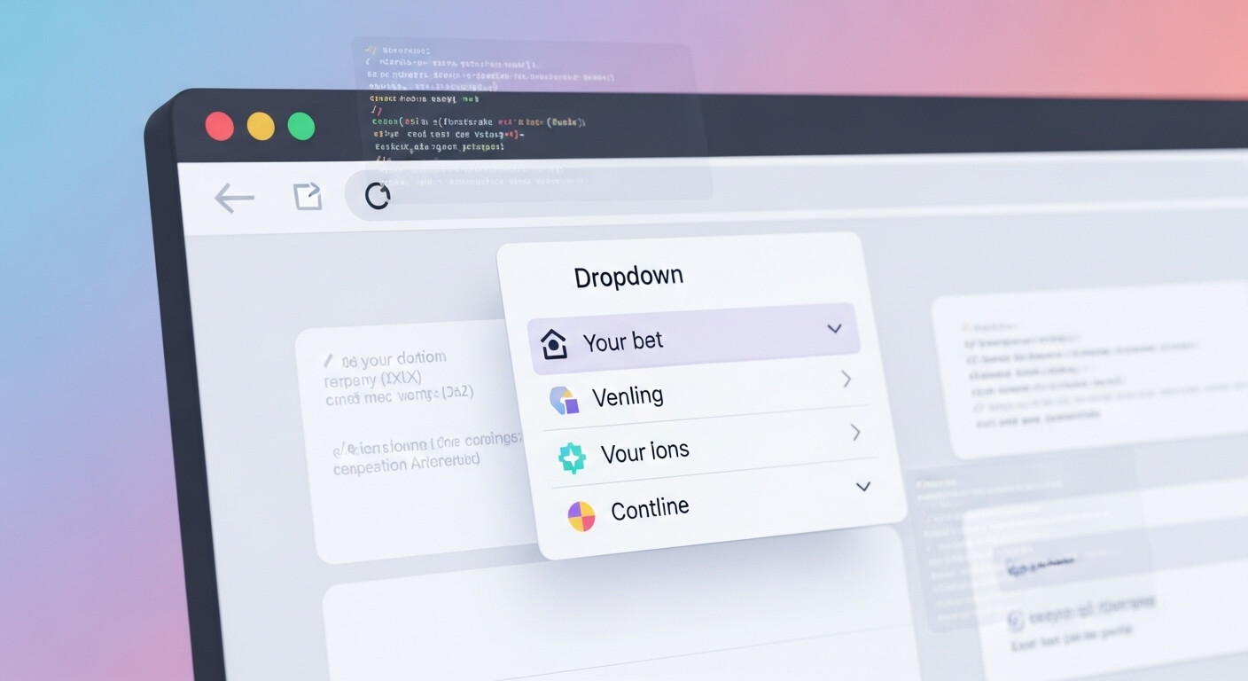 Building Powerful Dropdown Menus in HTML & CSS