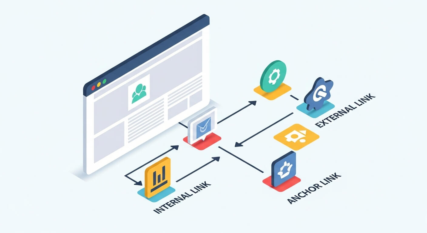 what is a link on a website